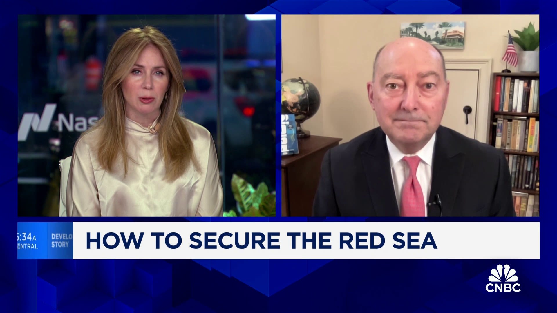 Adm. Stavridis: Red Sea attacks pose 'a whole different level' of threat & require a bigger response