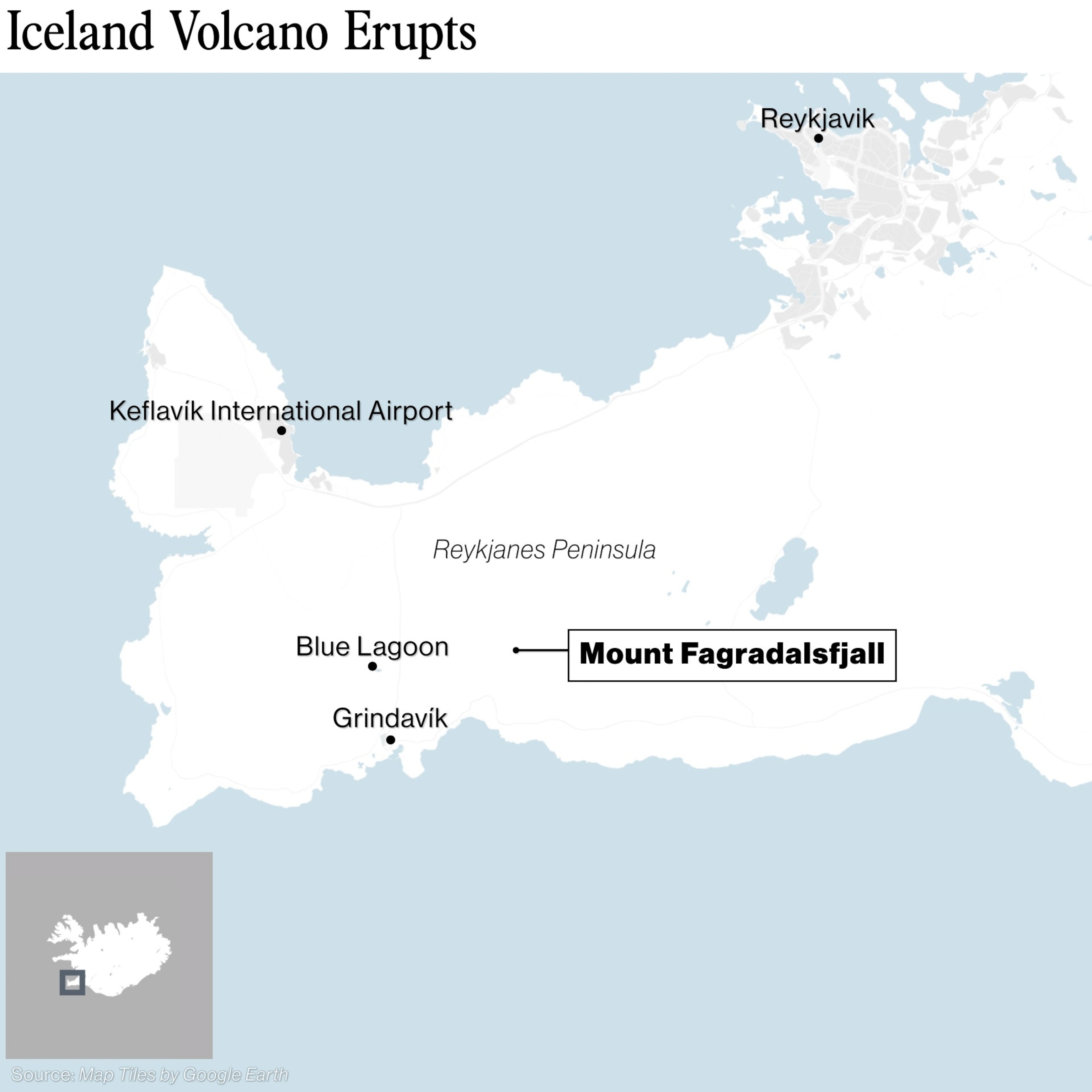 PHOTO: Iceland Volcano Erupts