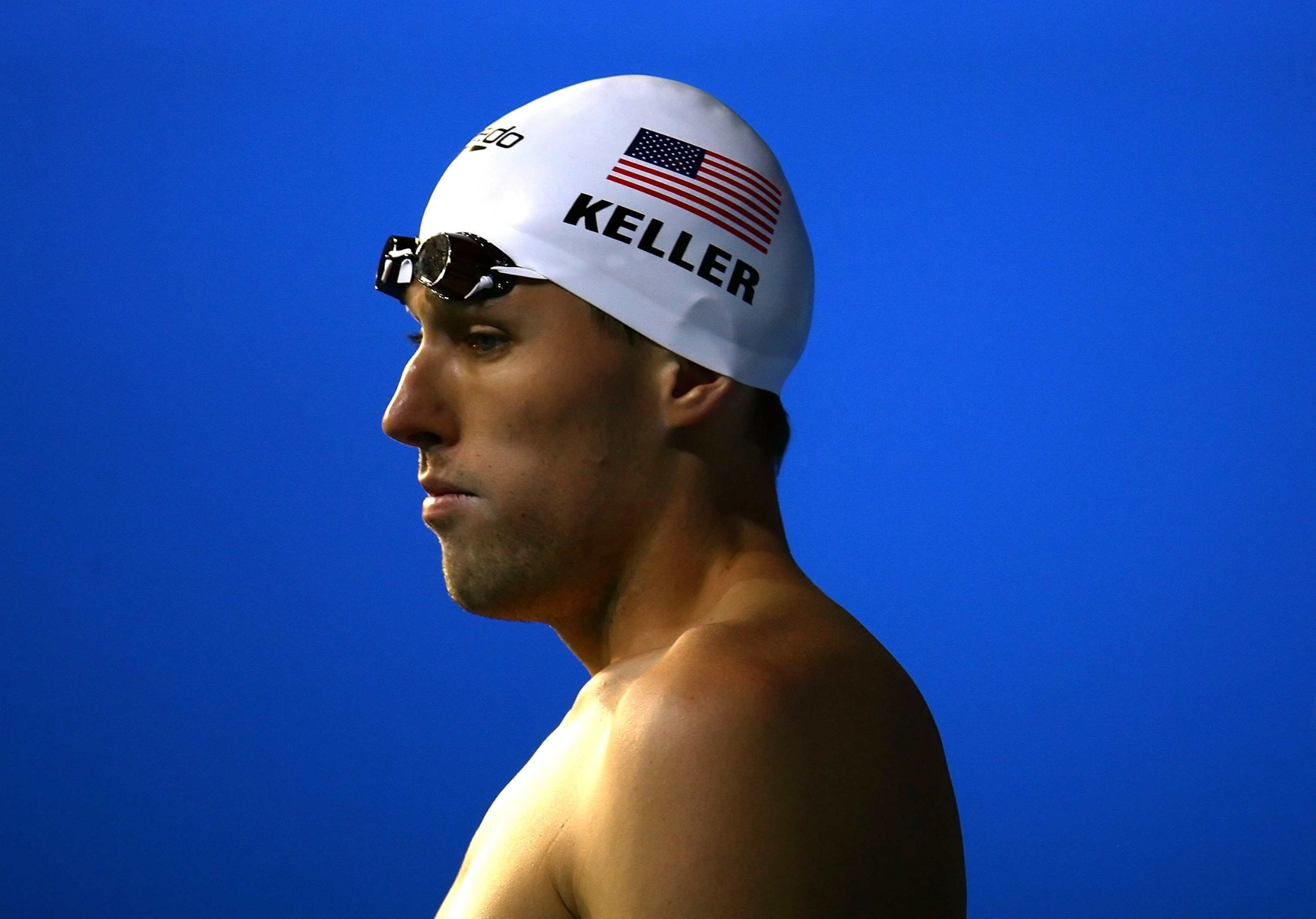 PHOTO: In this March 26, 2007, file photo, Klete Keller is shown after finishing second in the Men's 200m Freestyle heats during the XII FINA World Championships in Melbourne, Australia. 