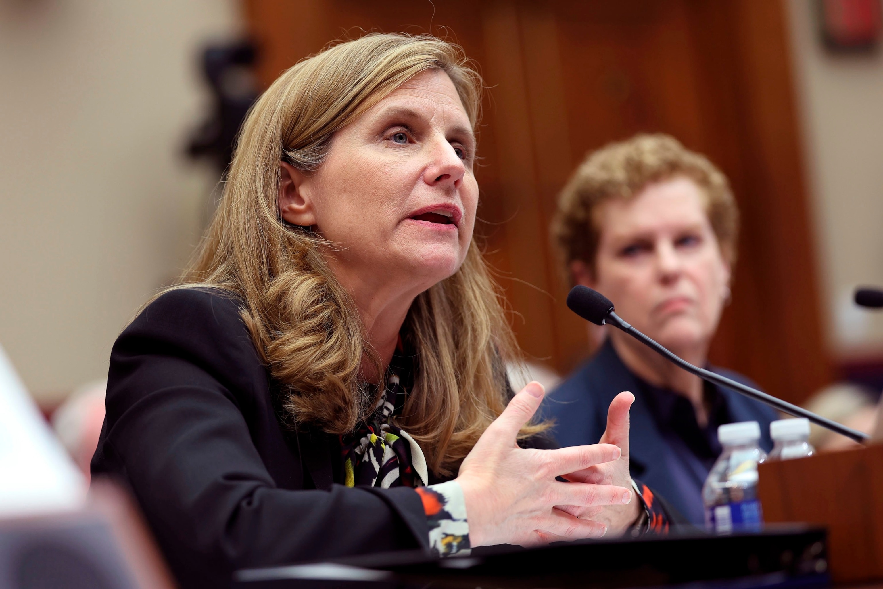 PHOTO: Liz Magill, President of University of Pennsylvania, testifies before the House Education and Workforce Committee at the Rayburn House Office Building on Dec. 5, 2023, in Washington, D.C.