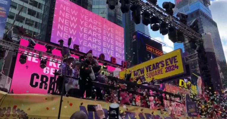 Security increased for the New Year’s Eve celebration in Times Square