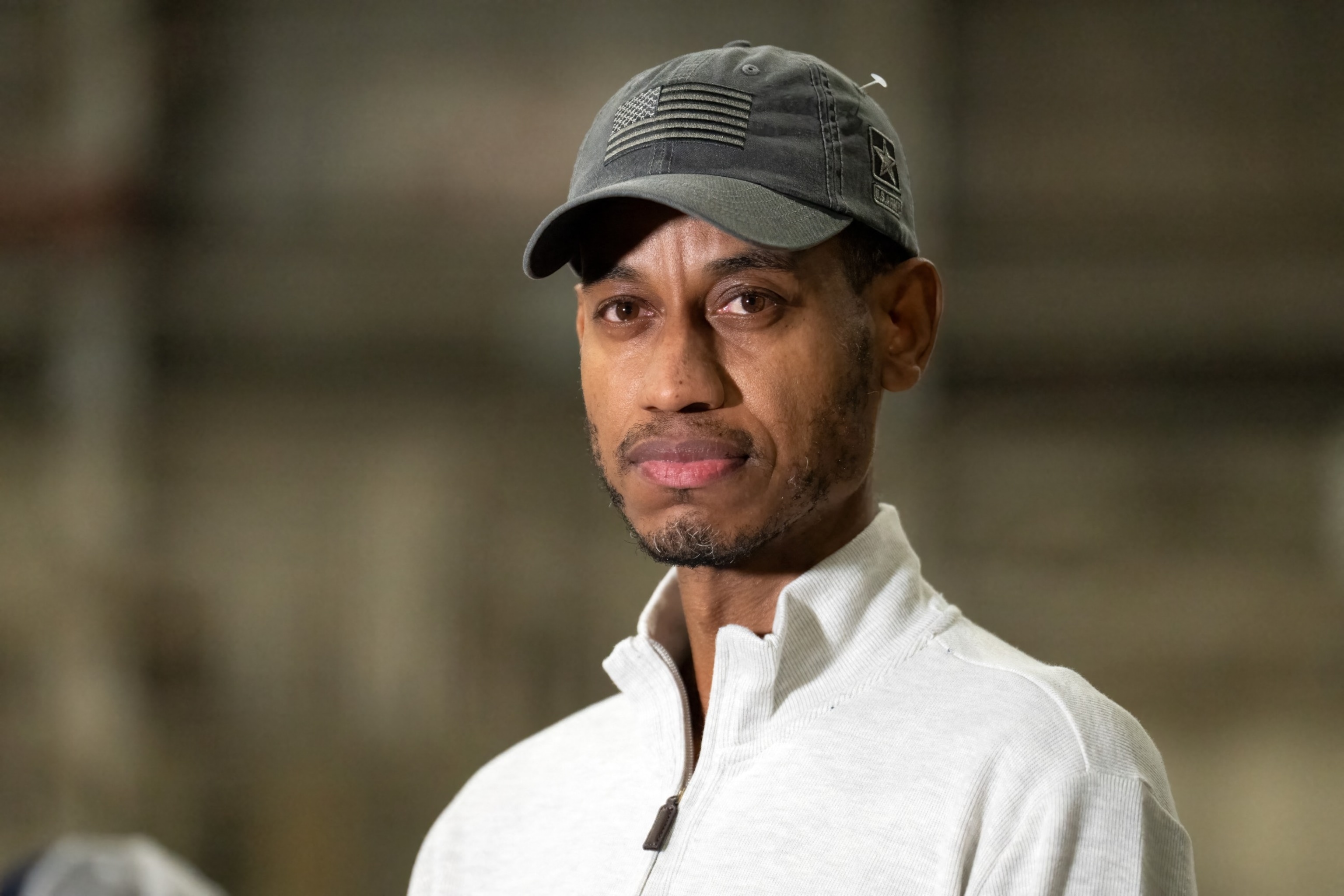 Savoi Wright looks on upon arrival at Joint Base San Antonio Kelly Annex in San Antonio, Texas on December 20, 2023, after being freed amid a prisoner swap deal between the United States and Venezuela. (Photo by SUZANNE CORDEIRO/AFP via Getty Images)