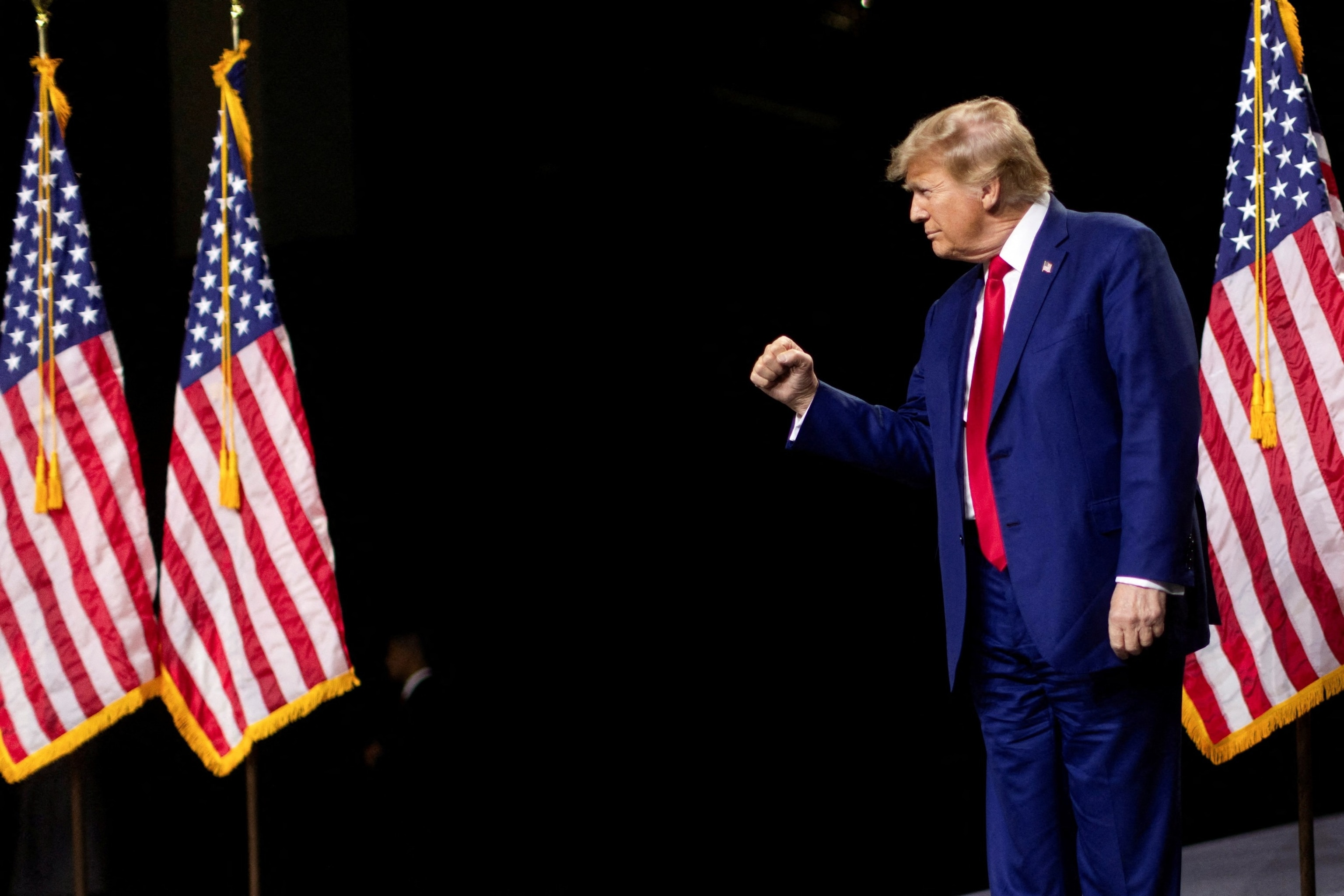 PHOTO: Republican presidential candidate and former President Donald Trump attends a rally in Reno, Nevada, Dec. 17, 2023. 