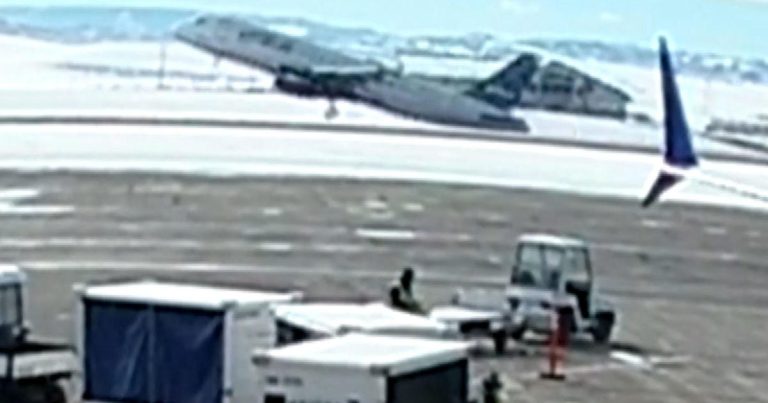 Video captures close call between jets at Colorado airport