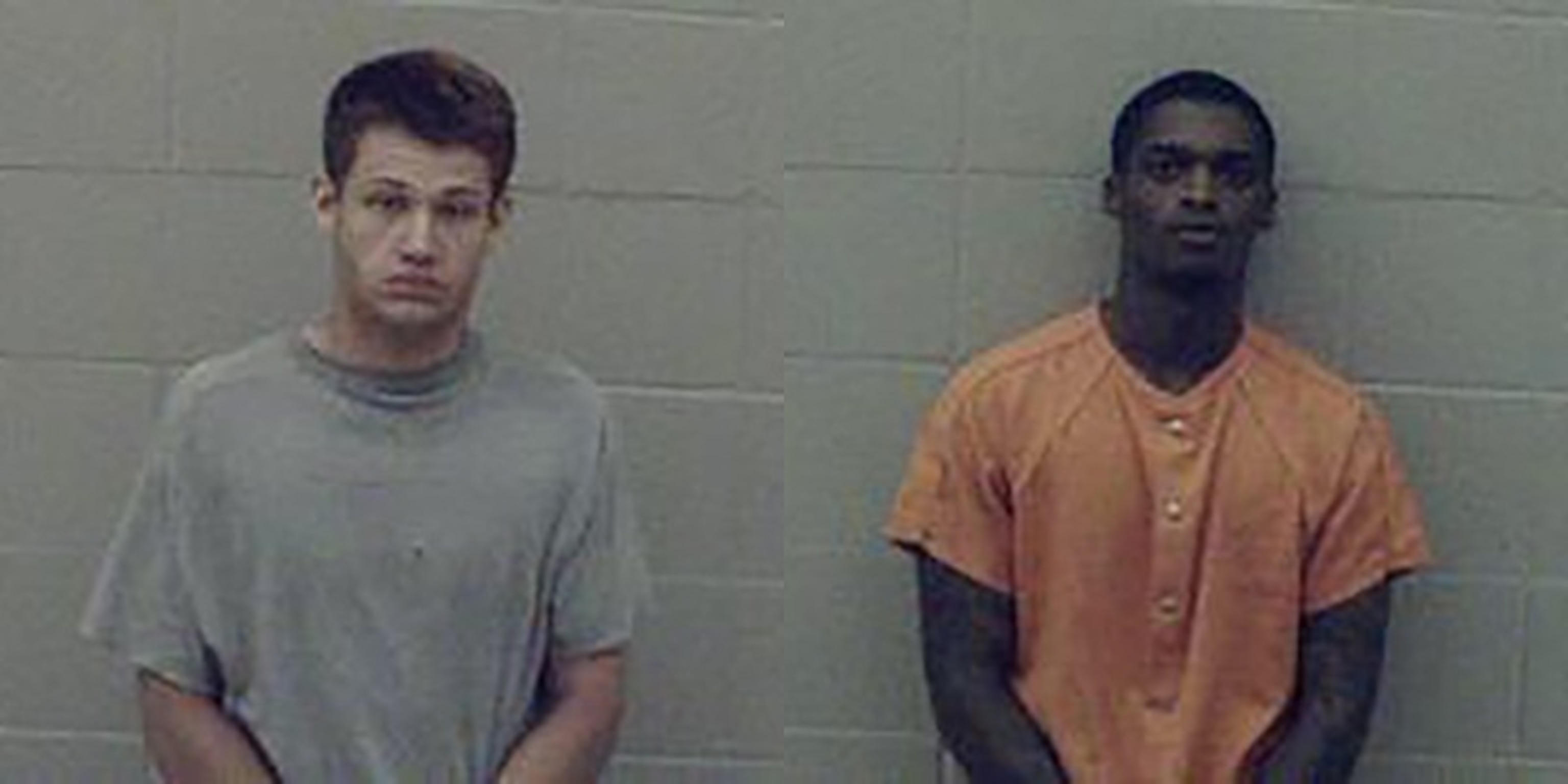 PHOTO: Detainees Noah Roush and Jatonia Bryant.