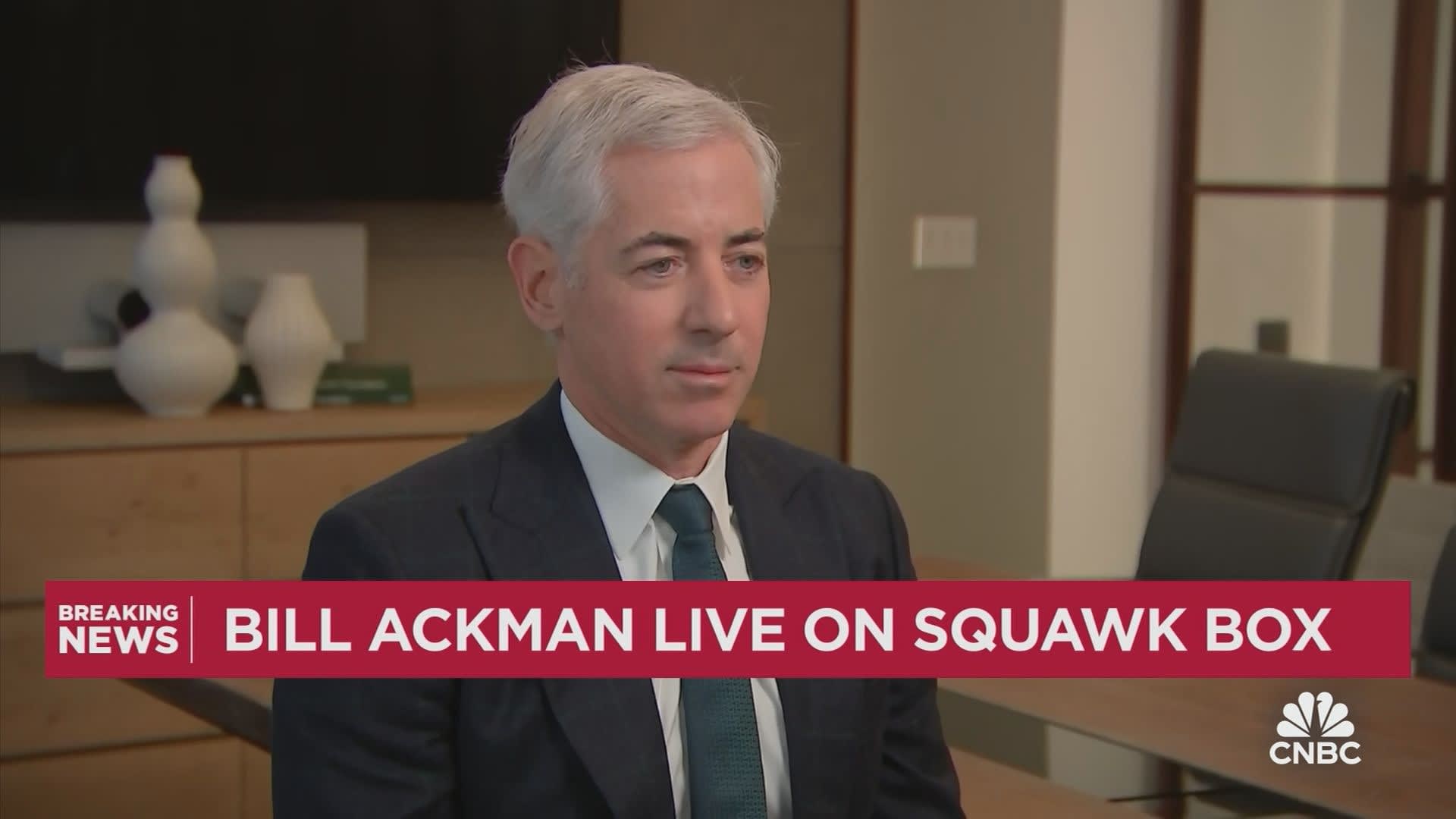 Watch CNBC's full interview with Bill Ackman on fighting antisemitism, the 2024 election and more