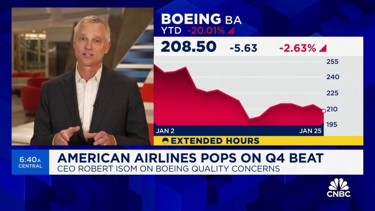 American Airlines stock surges 10% as strong demand drives 2024 profit forecast