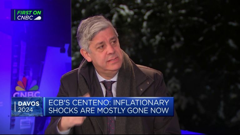 As others try to quash rate cut talk, European Central Bank’s Centeno flags inflation progress