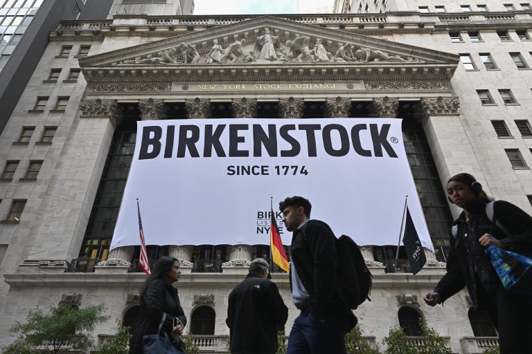 Birkenstock shares slump as shoe company warns on profit outlook during first earnings since IPO