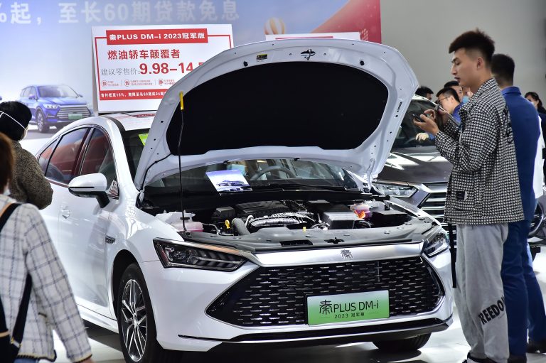 BYD’s five best-selling cars, including one edging out Tesla’s Model Y in China