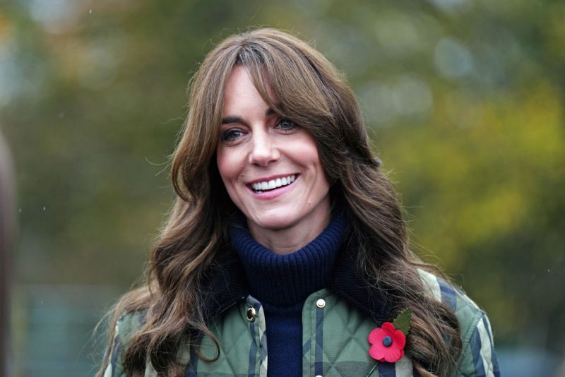 MORAY, SCOTLAND - NOVEMBER 02: Catherine, Princess of Wales, known as the Duchess of Rothesay when in Scotland, visits Outfit Moray, an award-winning charity delivering life-changing outdoor learning and adventure activity programmes to young people on November 02, 2023 in Moray, Scotland. Prince William, Duke of Rothesay and Catherine, Duchess of Rothesay are visiting Scotland to meet organisations supporting rural communities and those working provide mental health support to young people through access to the outdoors and practical learning. (Photo by Jane Barlow - WPA Pool/Getty Images)