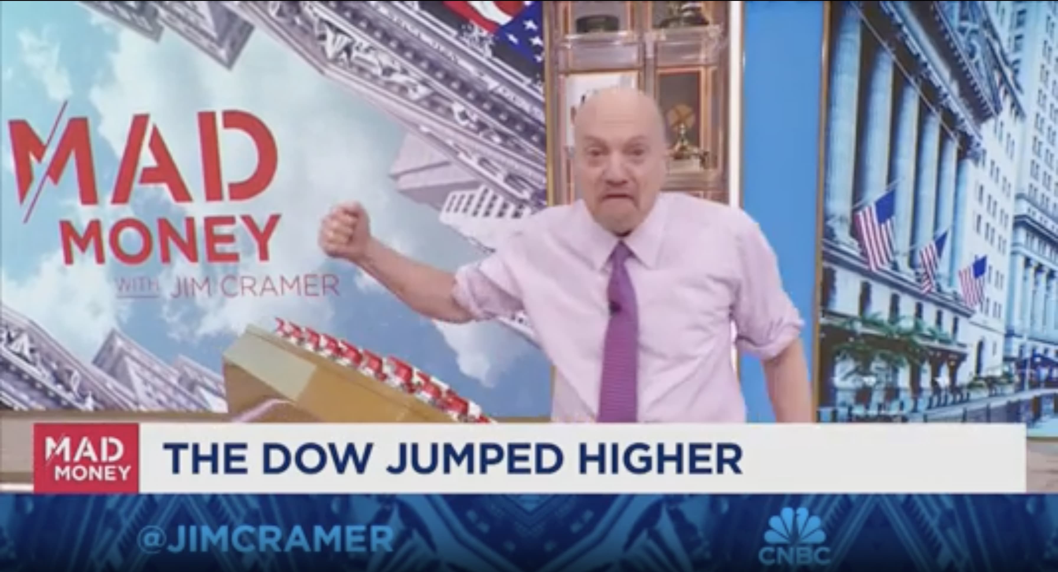 A lot of high flying stocks opened big this morning, only to give it back, says Jim Cramer