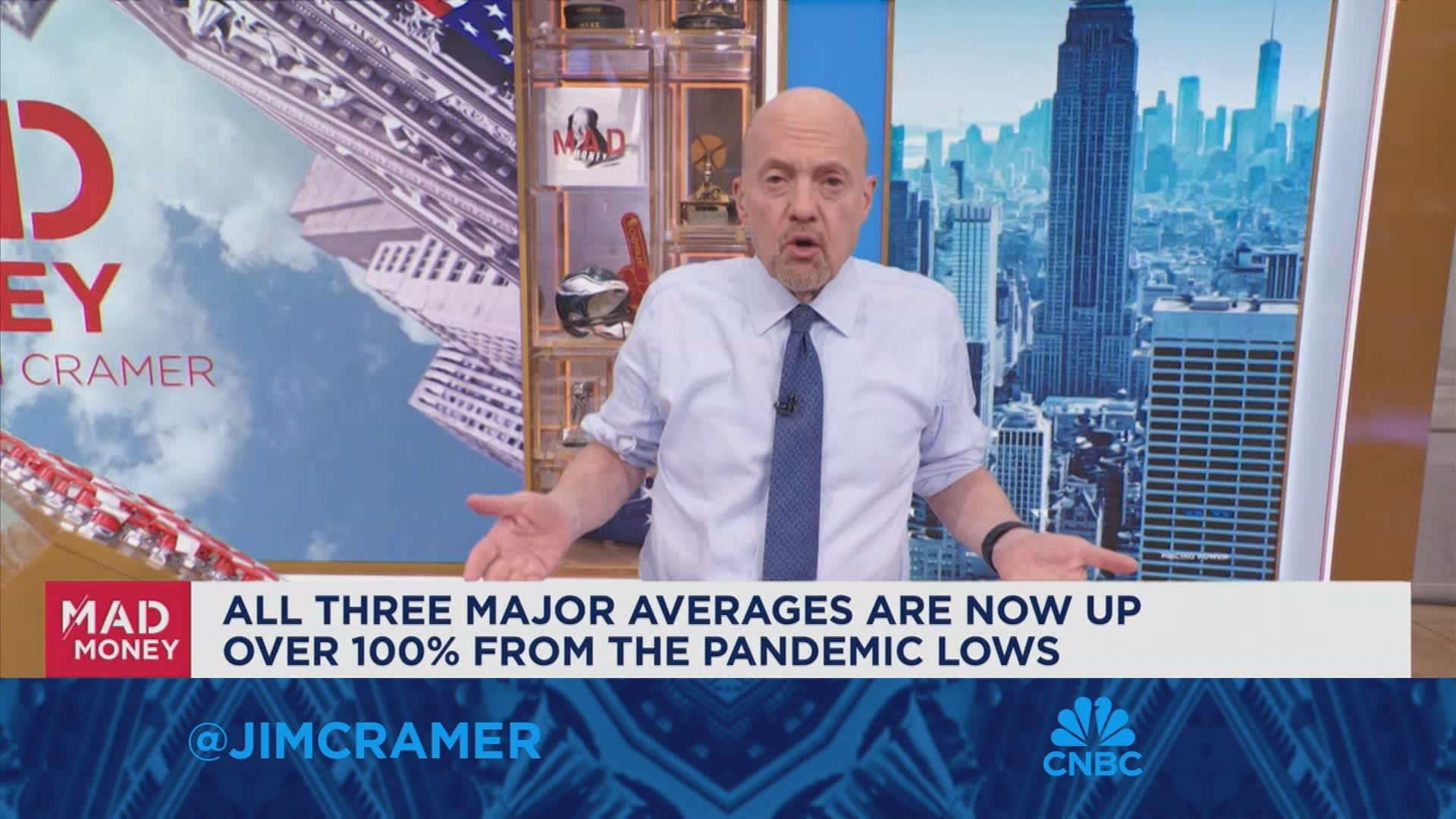 Don't take immediate action on any company that reports earnings next week, says Jim Cramer