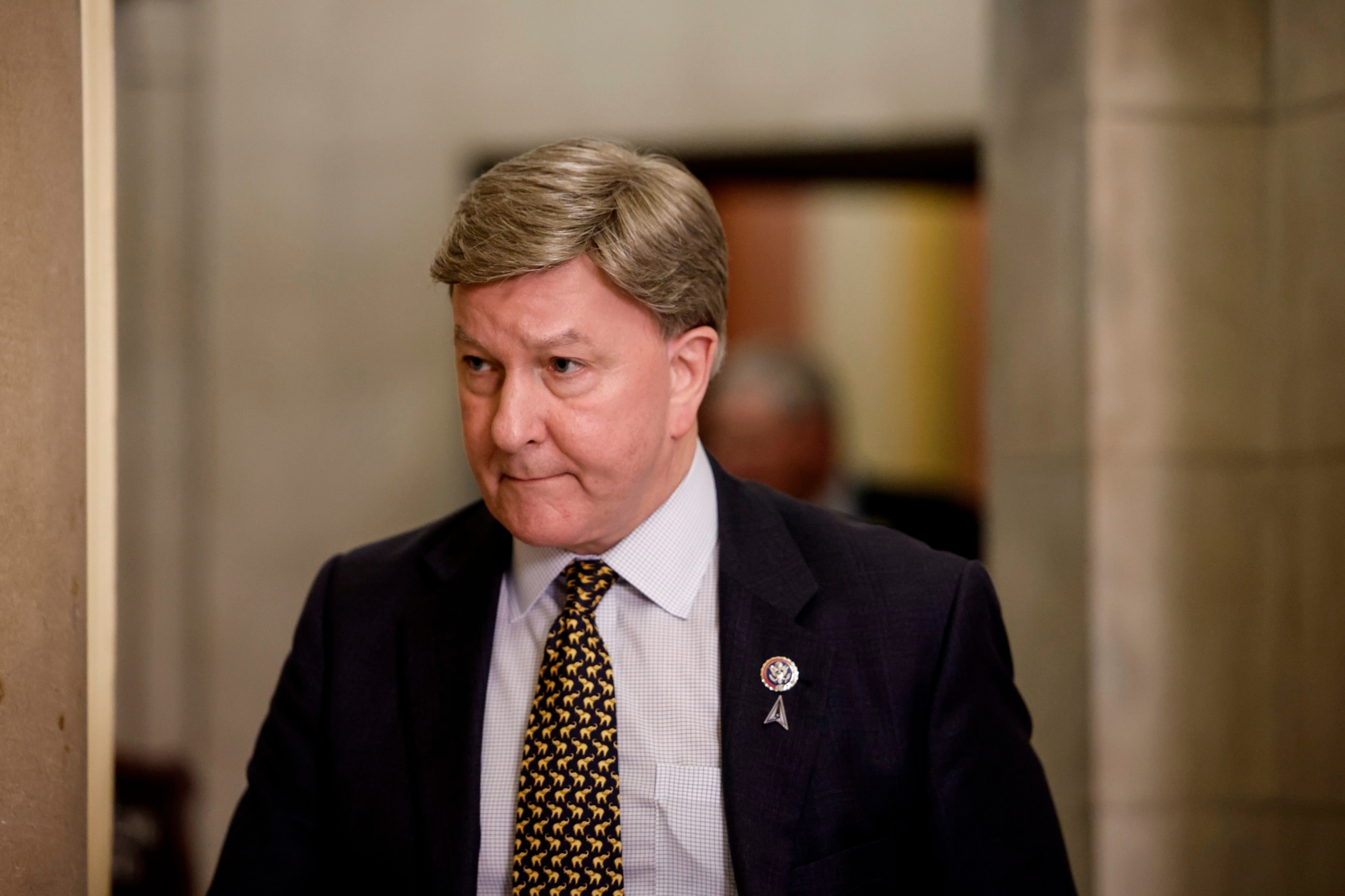 PHOTO: Rep. Mike Rogers in the U.S. Capitol on Feb. 27, 2023 in Washington, DC.