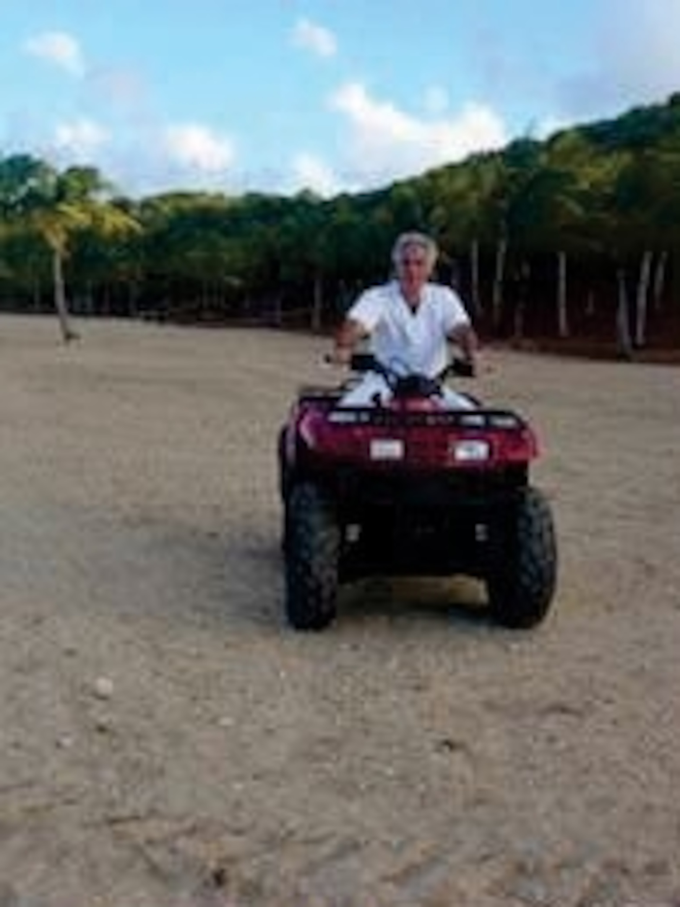 PHOTO: The late sex offender Jeffrey Epstein is seen on his private island in a 2006 photo that was included in a batch of newly unsealed court documents released Monday.