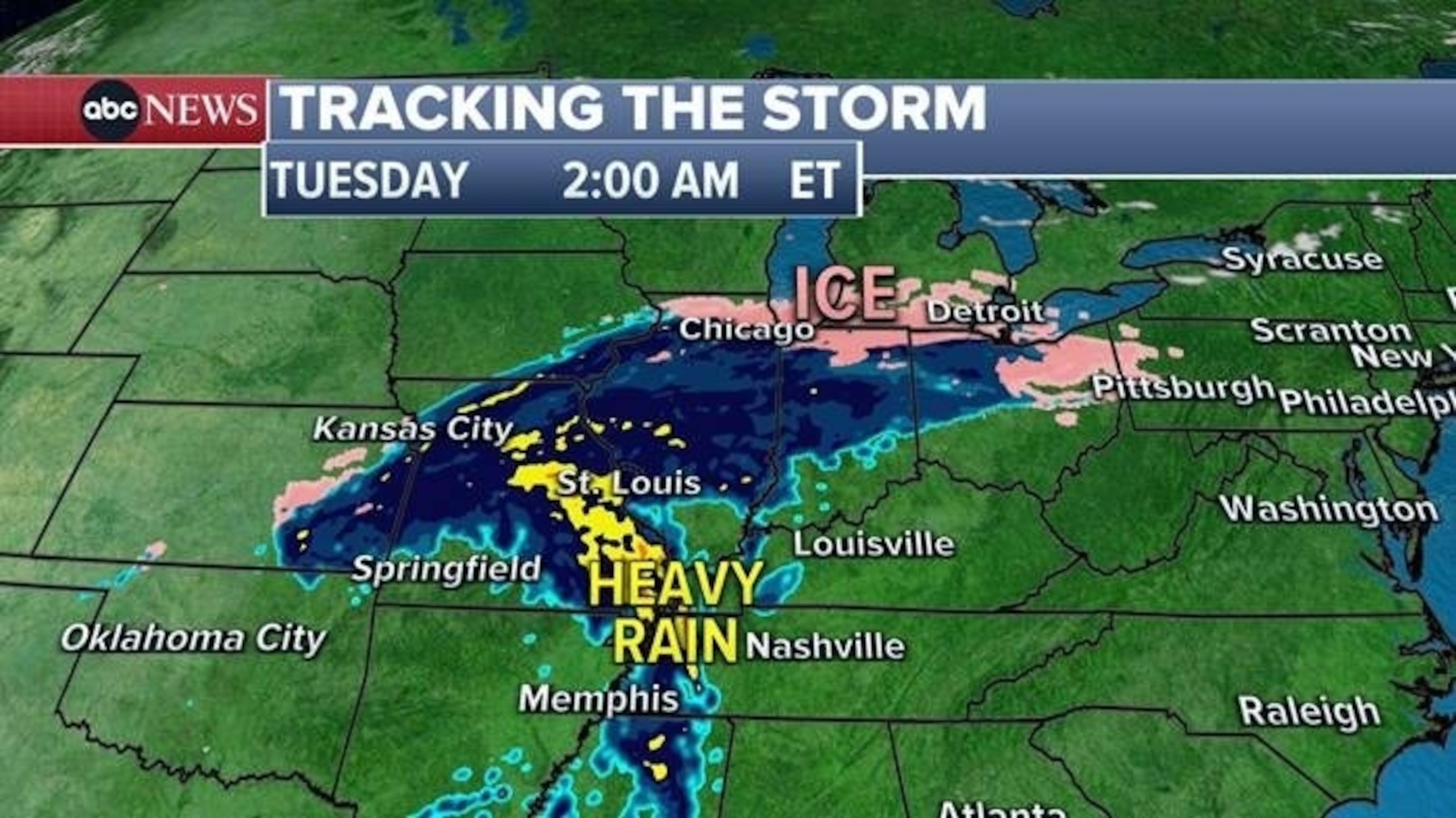 PHOTO: Tracking the storm, Tuesday 2:00am.