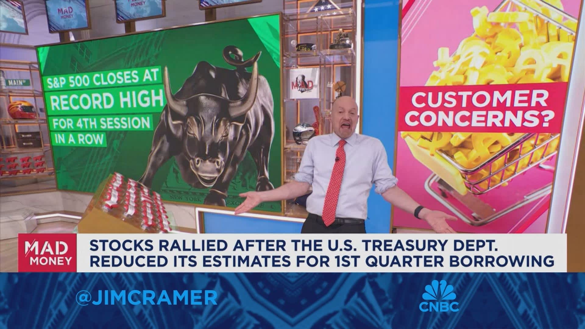 Jim Cramer: I'm not panicked by the markets supposed lack of breadth