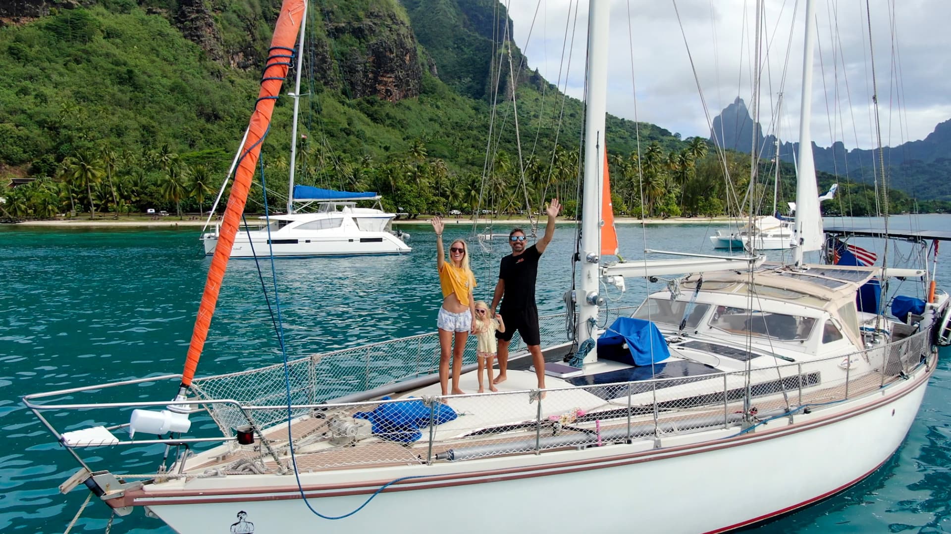 We live on a sailboat & travel the world for $1,900/month — take a look inside