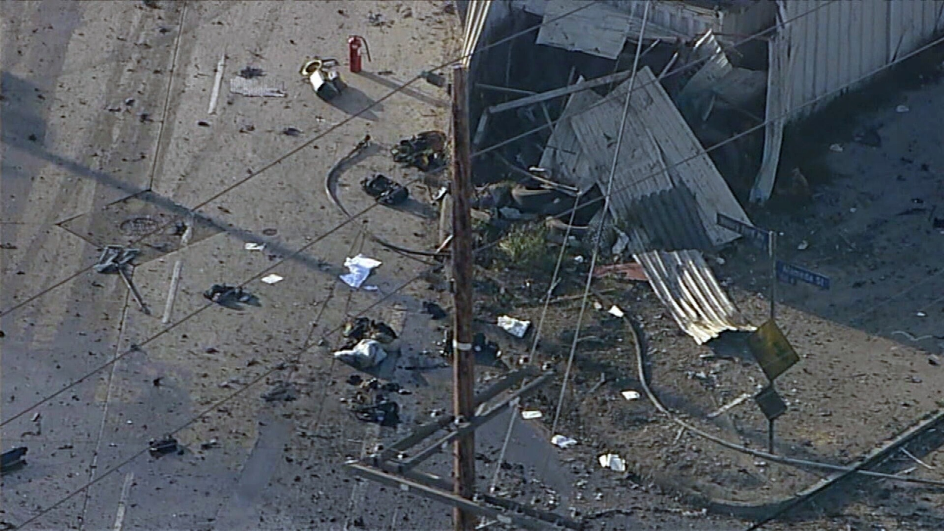 PHOTO: Seven firefighters injured in explosion in LA on Feb. 15, 2024.