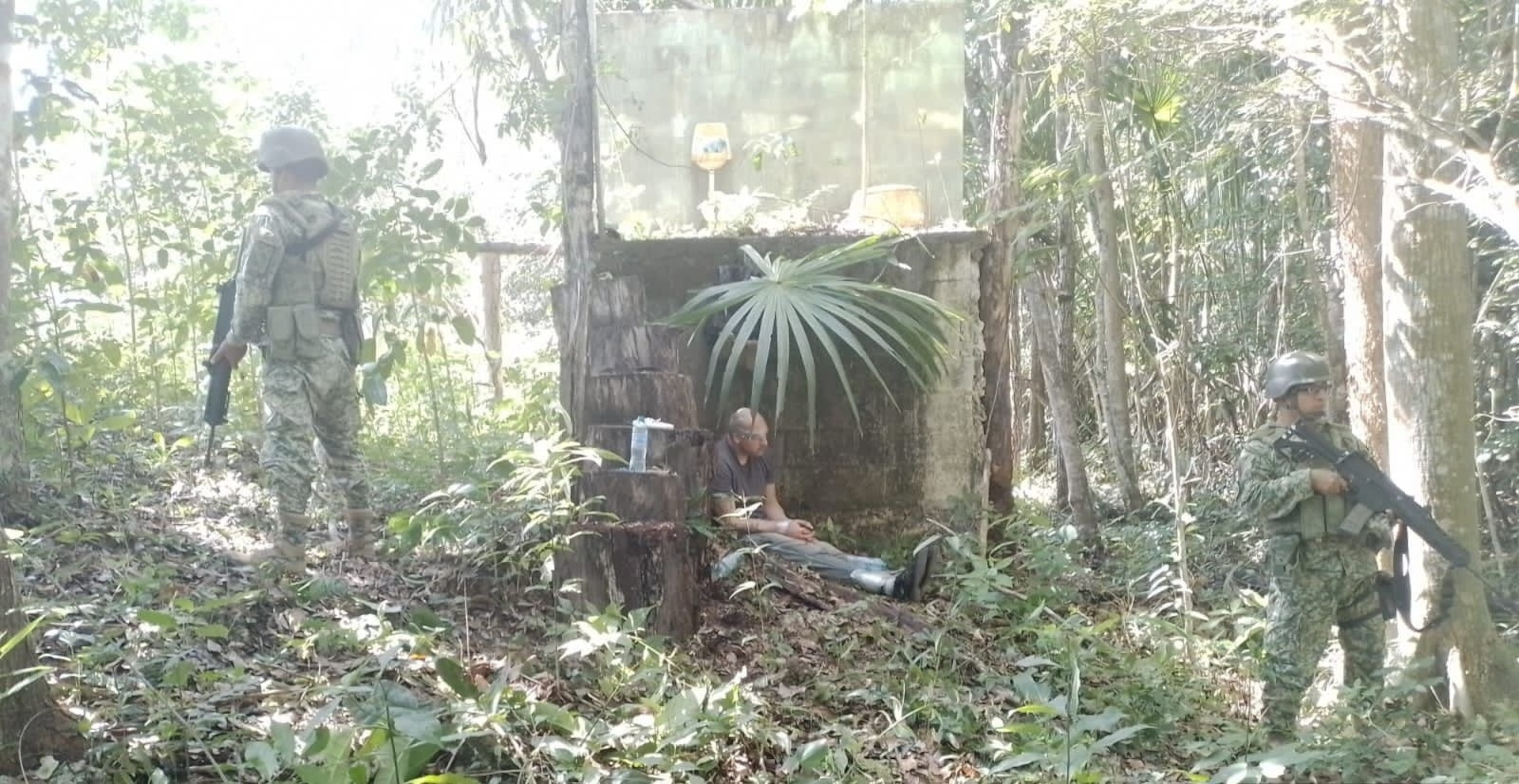 PHOTO: American Joseph Constantine Buonincontri was found by Mexican authorities in a house with his eyes taped shut in the town of Limones, which is in a remote area in Mexico's Quintana Roo province on Feb. 4, 2024. 