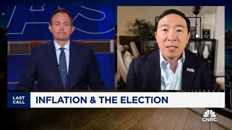 Biden is calling out corporations because ‘his administration is underwater with independents,’ Andrew Yang says