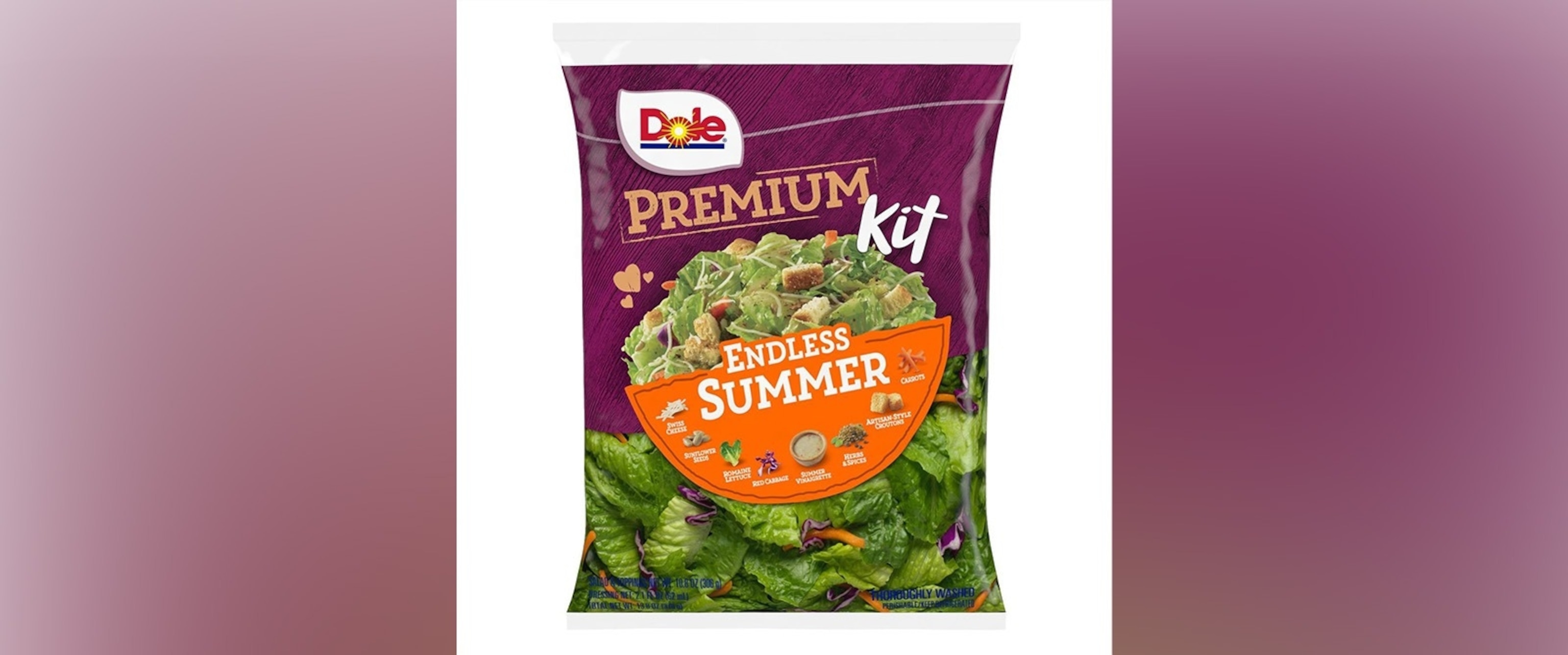 PHOTO: In this Jan. 29, 2021, file photo, Dole Endless Summer salad kit is shown.
