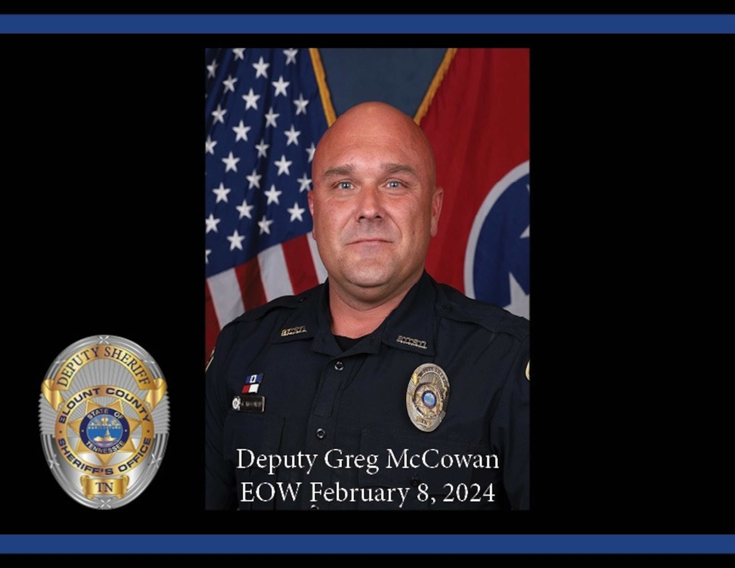 PHOTO: Blount County sheriff's deputy Deputy Greg McCowan, who was killed in a shooting on Feb. 8, 2024. 
