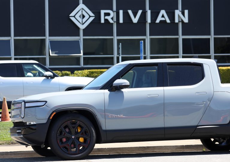 Rivian and Lucid shares plunge after weak EV earnings reports