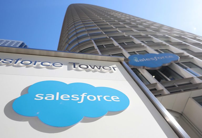 Salesforce beats on earnings, declares dividend. Those selling the stock are missing the big picture