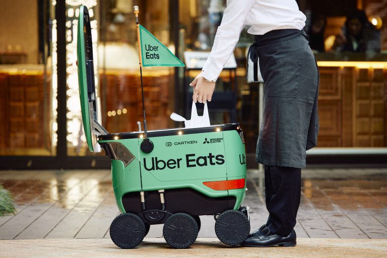 Uber Eats to begin self-driving robot deliveries in Japan