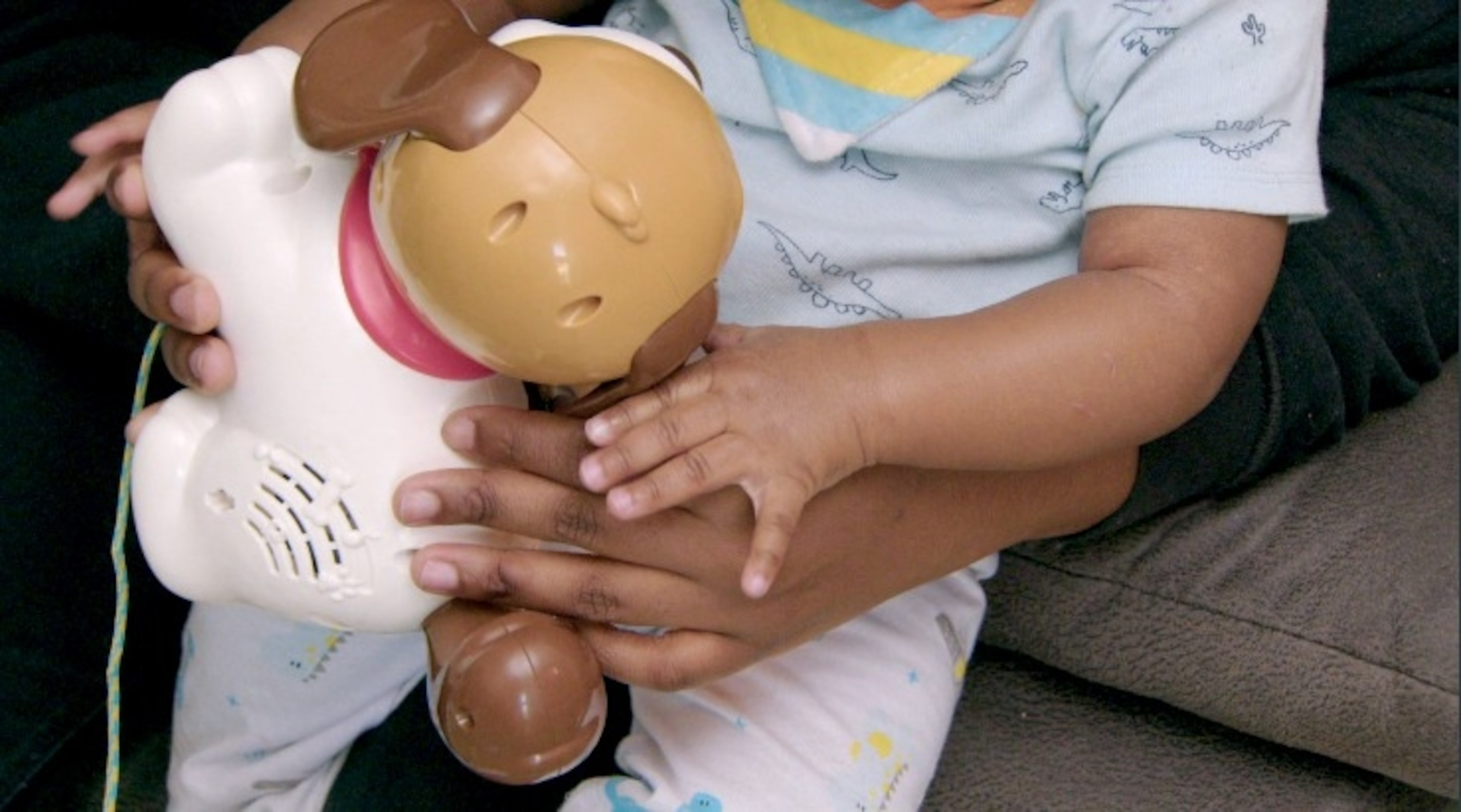 PHOTO: At just 13-years-old Ashley became a mother to a little baby boy nicknamed "Peanut."