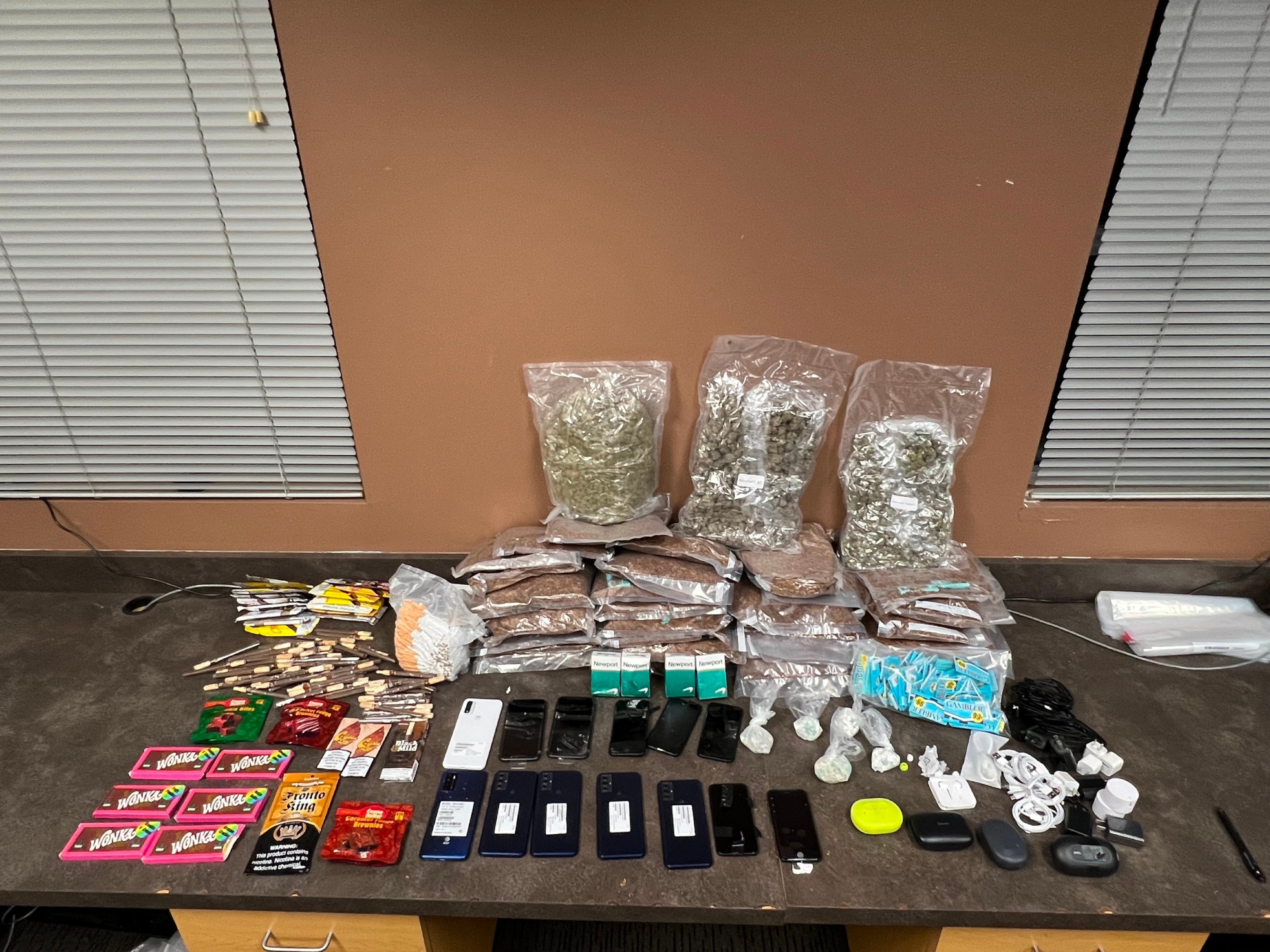 PHOTO: Items seized during an investigation into contraband are seen in a photo released by the Georgia Department of Corrections.