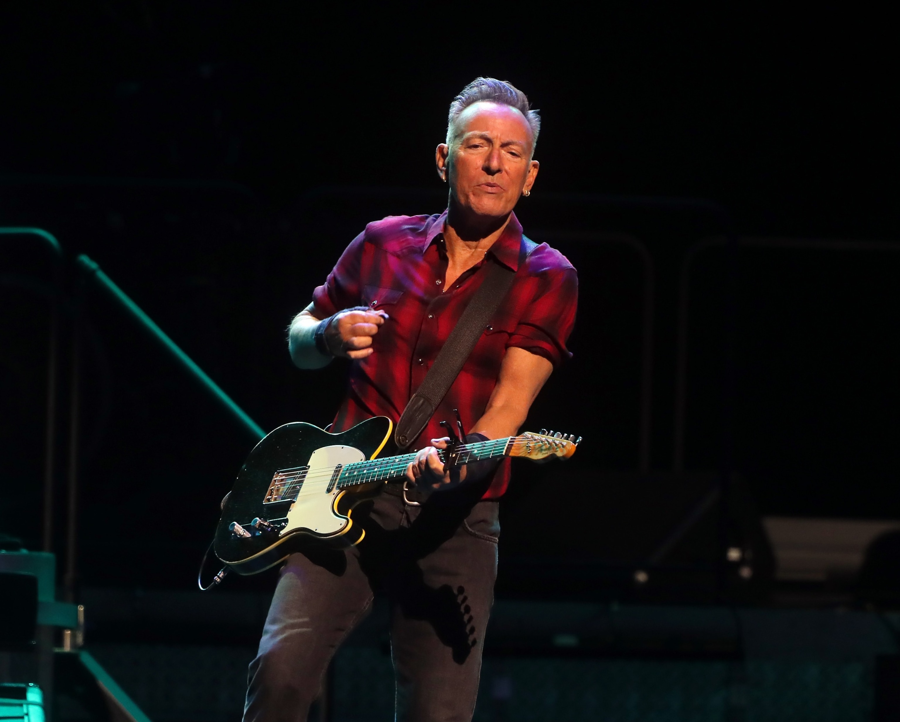 PHOTO: Bruce Springsteen performs at Footprint Center on March 19, 2024 in Phoenix, Ariz.