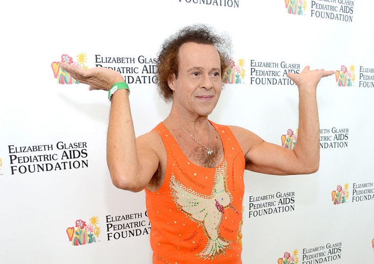 LOS ANGELES, CA - JUNE 02: Richard Simmons attends the Elizabeth Glaser Pediatric AIDS Foundation's 24th Annual "A Time For Heroes" at Century Park on June 2, 2013 in Los Angeles, California. (Photo by Jason Kempin/Getty Images for EGPAF)