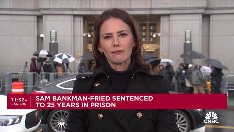 FTX founder Sam Bankman-Fried sentenced to 25 years for crypto fraud, pay $11 billion in forfeiture