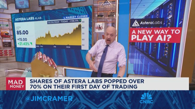 Jim Cramer says newly public Astera Labs is already too expensive