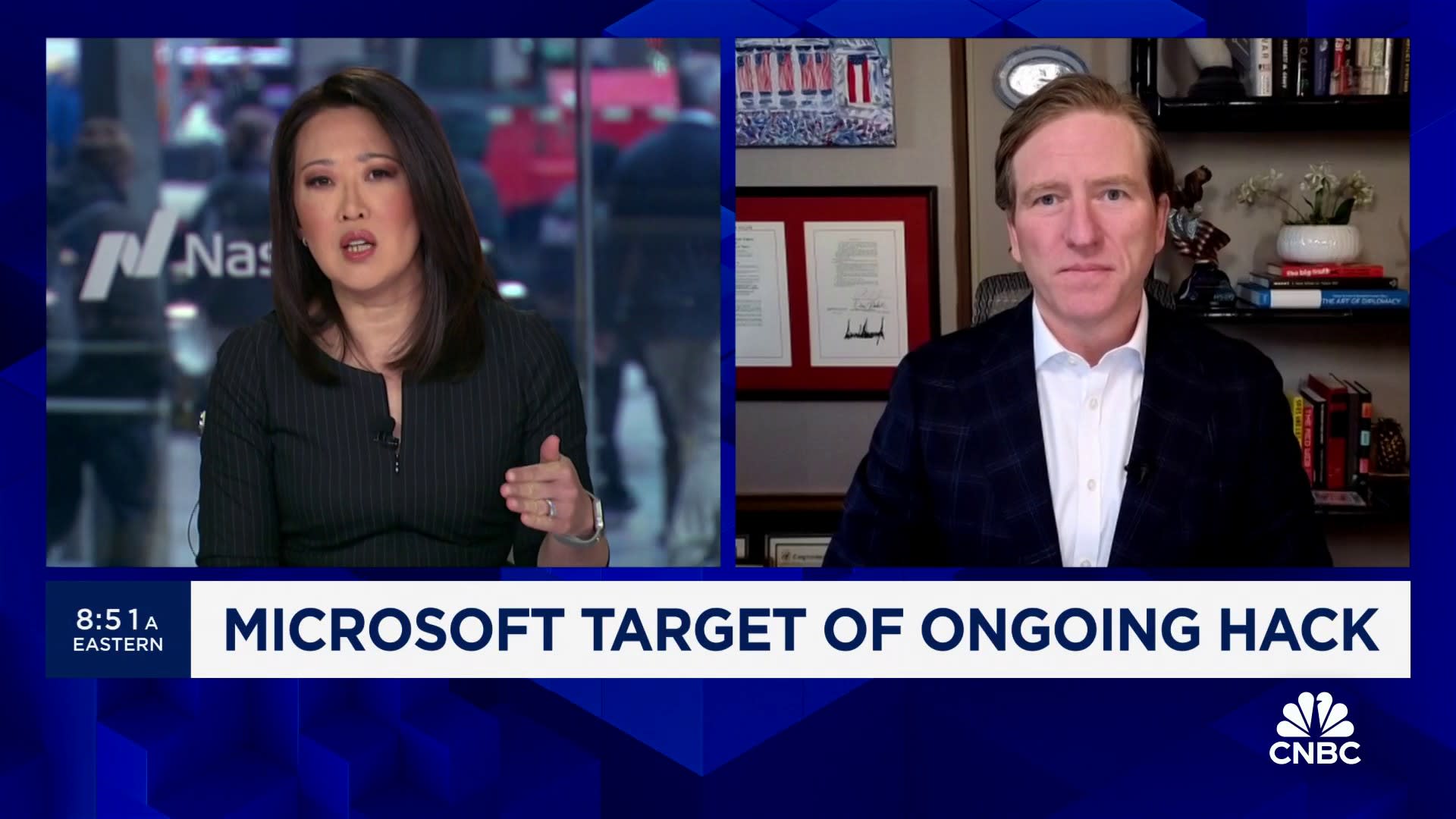 Former CISA Dir. Krebs on cyber threats: Microsoft and others are 'hanging on by a thread' right now