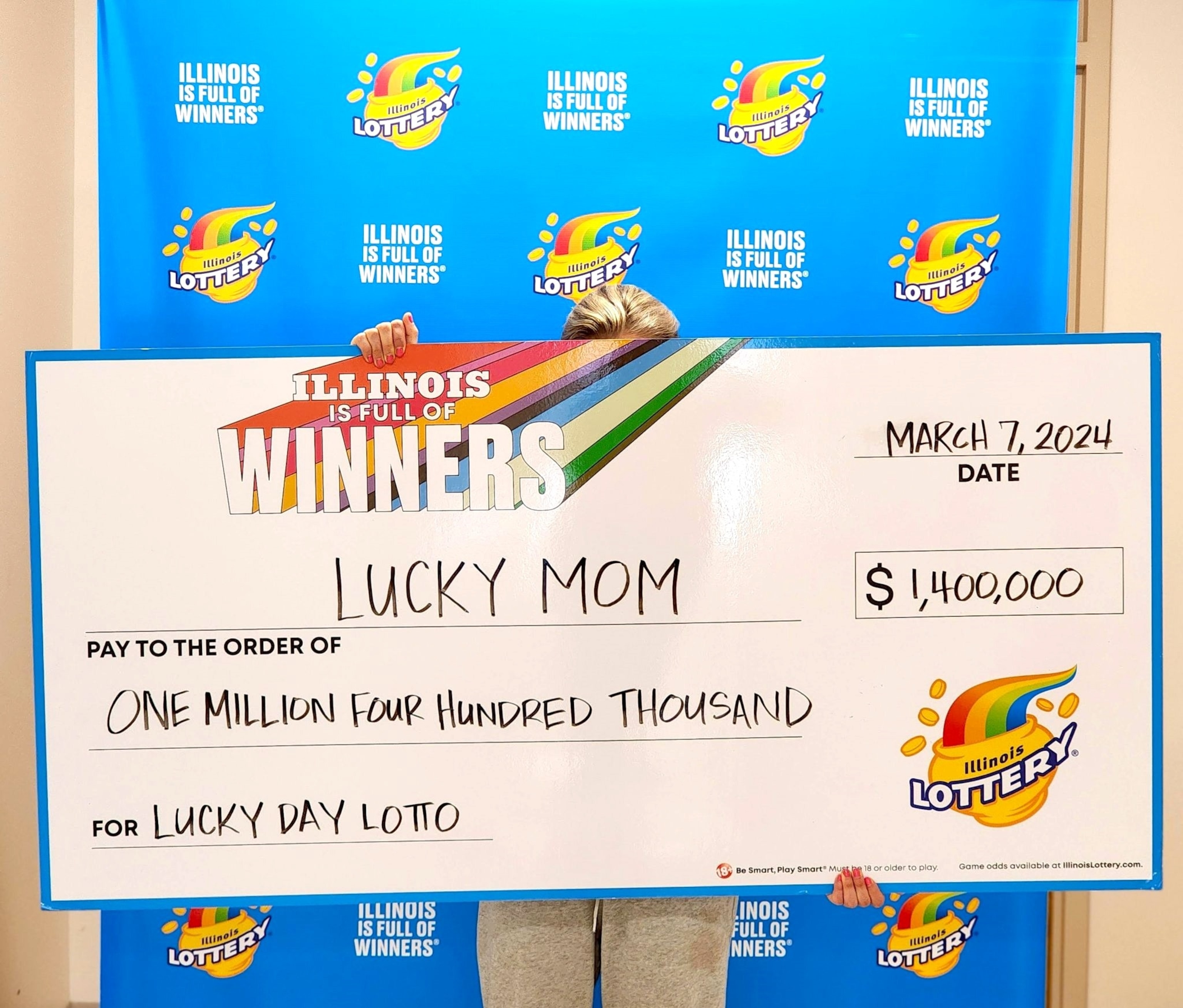 PHOTO: A mother won $1.4 million from the Illinois lottery using her kids' birthdays as winning numbers