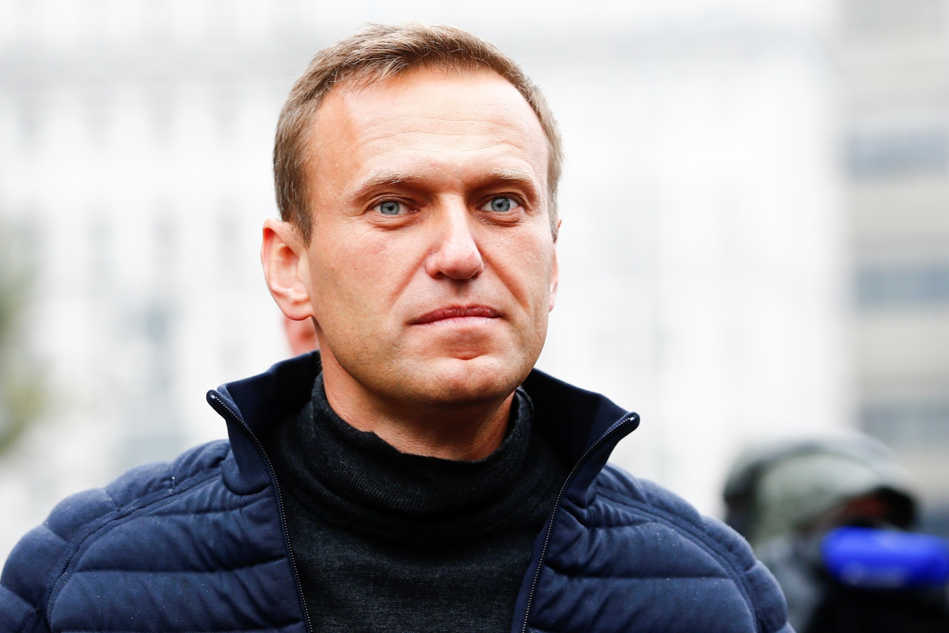 PHOTO: Russian opposition leader Alexei Navalny attends a rally in support of political prisoners in Prospekt Sakharova Street in Moscow, Sept. 29, 2019. 