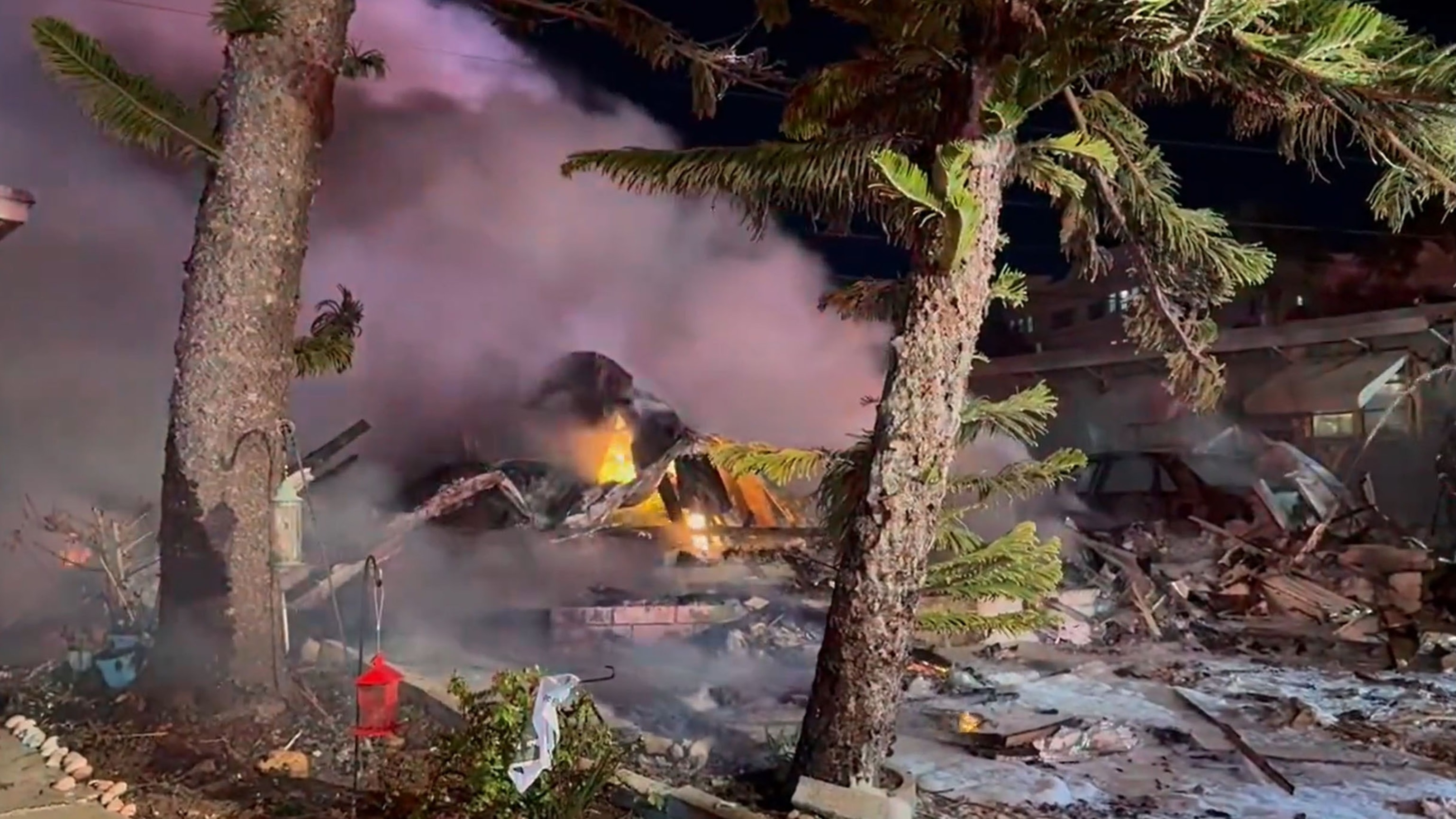 PHOTO: A small plane crashed into a mobile home park in Clearwater, Florida, on Feb. 1, 2024.