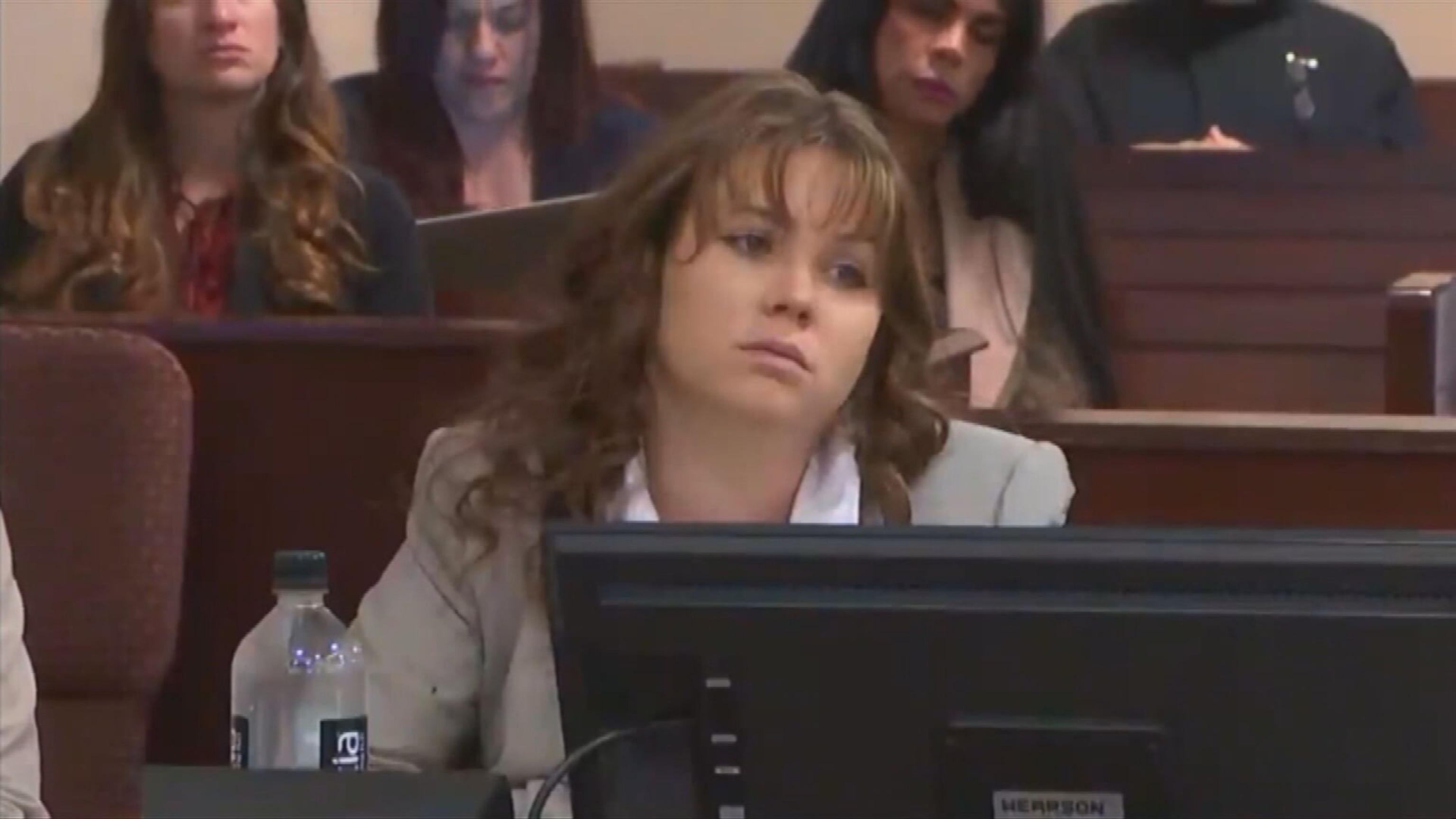 PHOTO: Hannah Gutierrez appears in court in Santa Fe, New Mexico, during her involuntary manslaughter trial, March 4, 2024.