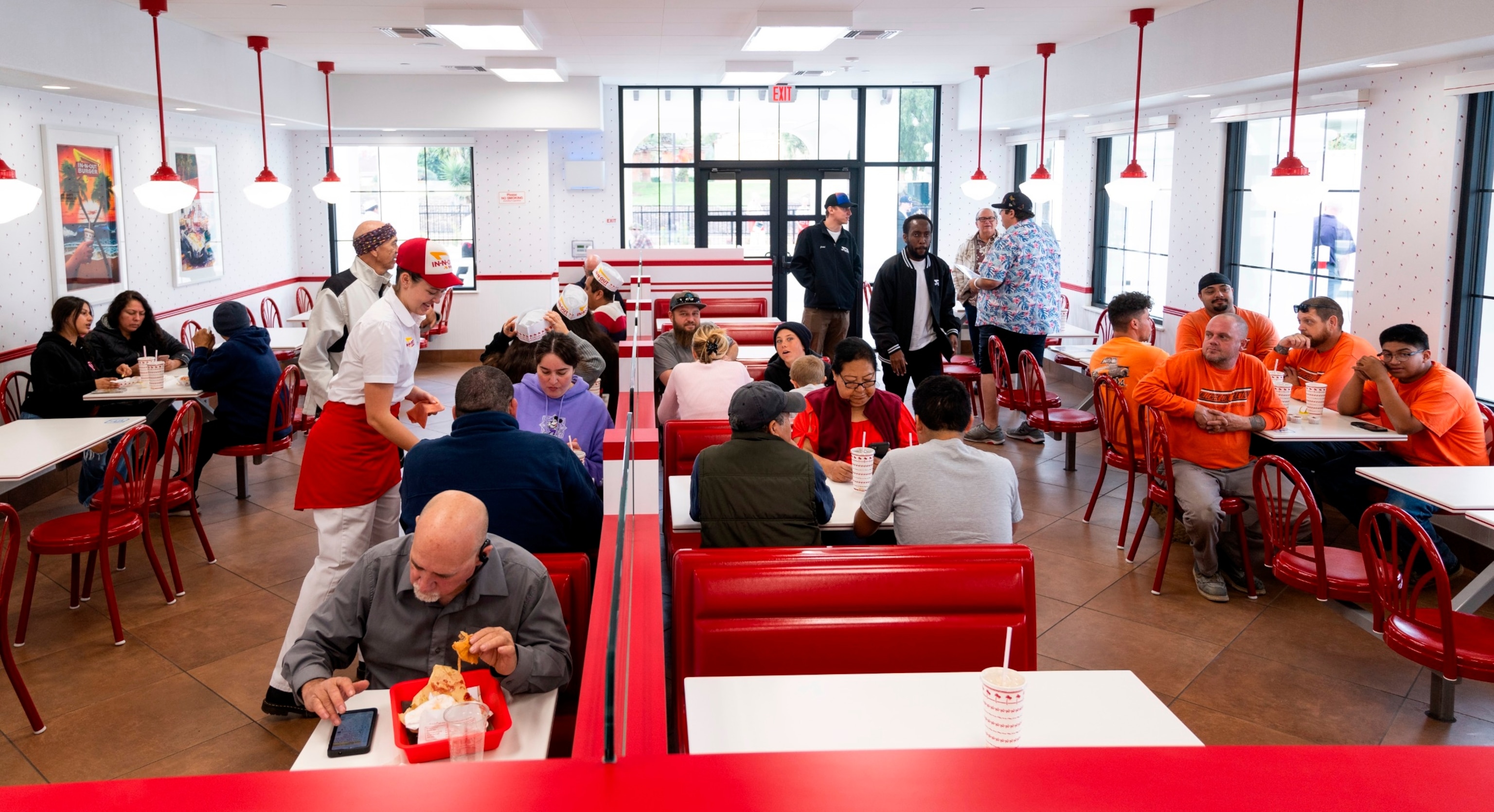 PHOTO: In-N-Out Burger opened a new store, Dec. 7, 2023, in San Juan Capistrano, Calif.