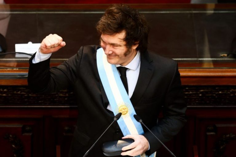 Argentine President Milei Boasts Government Budget Surplus