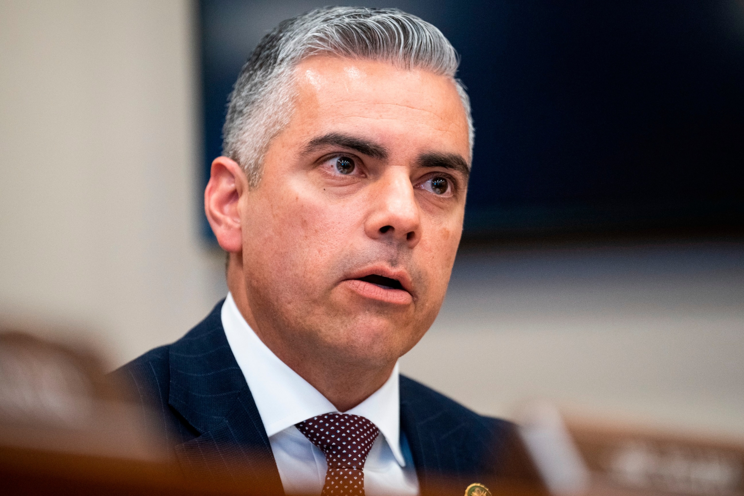 PHOTO: Rep. Juan Ciscomani, R-Ariz., questions Education Secretary Miguel Cardona on the "FY2024 Request for the United States Department of Education," in Rayburn Building on April 18, 2023.