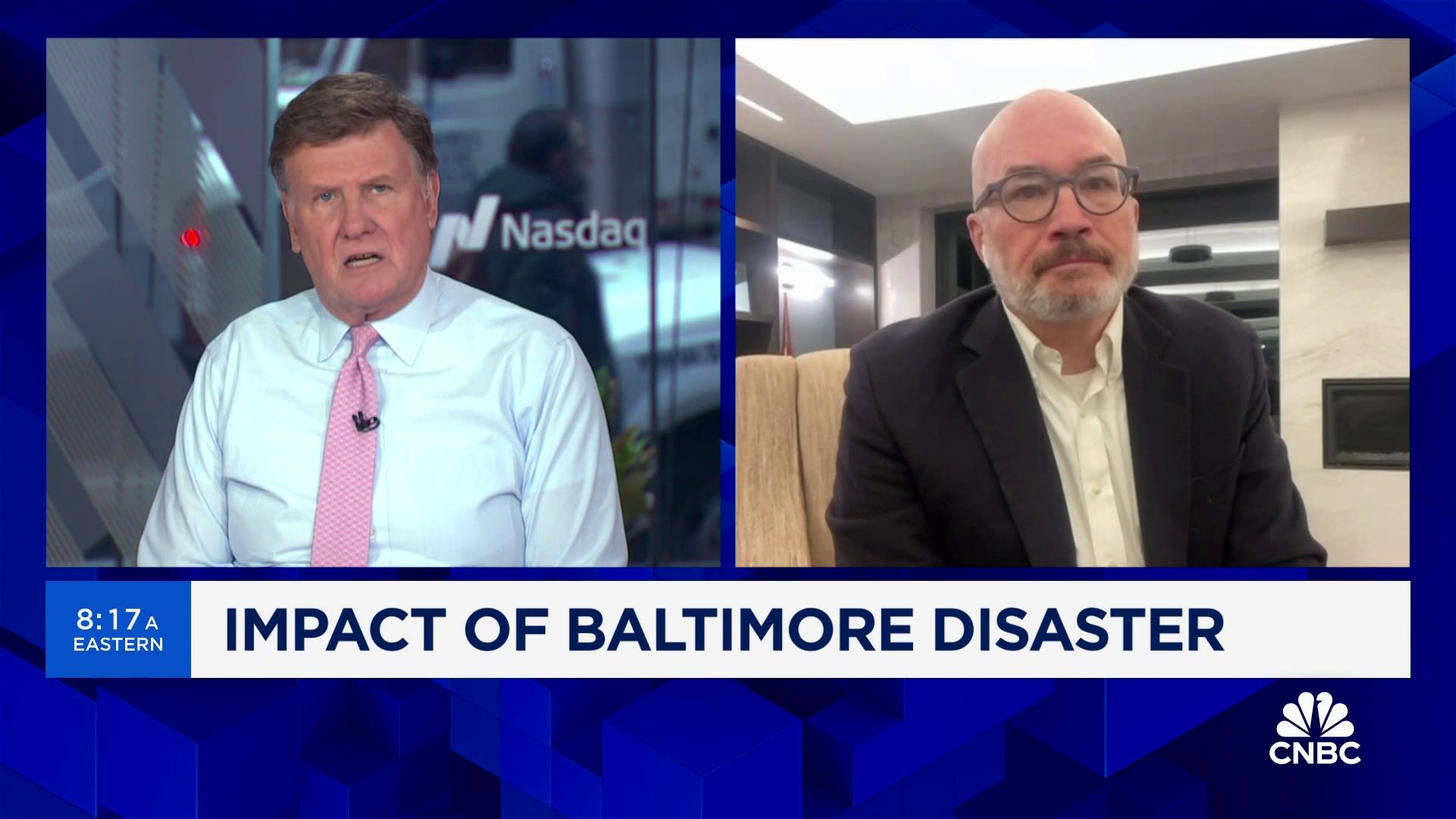 The Baltimore bridge collapse was 'completely preventable', says Donald Broughton