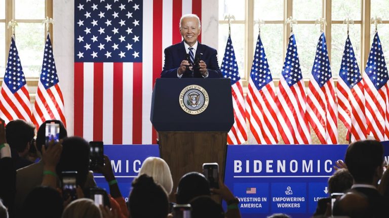Biden trails Trump in most battleground states as voters sour on the US economy