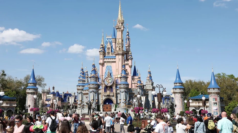 Disney World's castle in Magic Kingdom