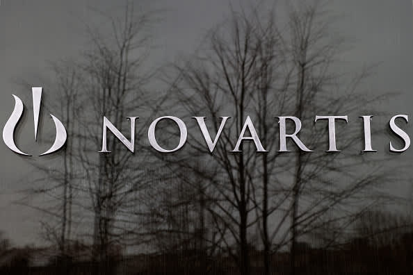 Drugmaker Novartis climbs 4.4% after guidance rise on sales of blockbuster drugs