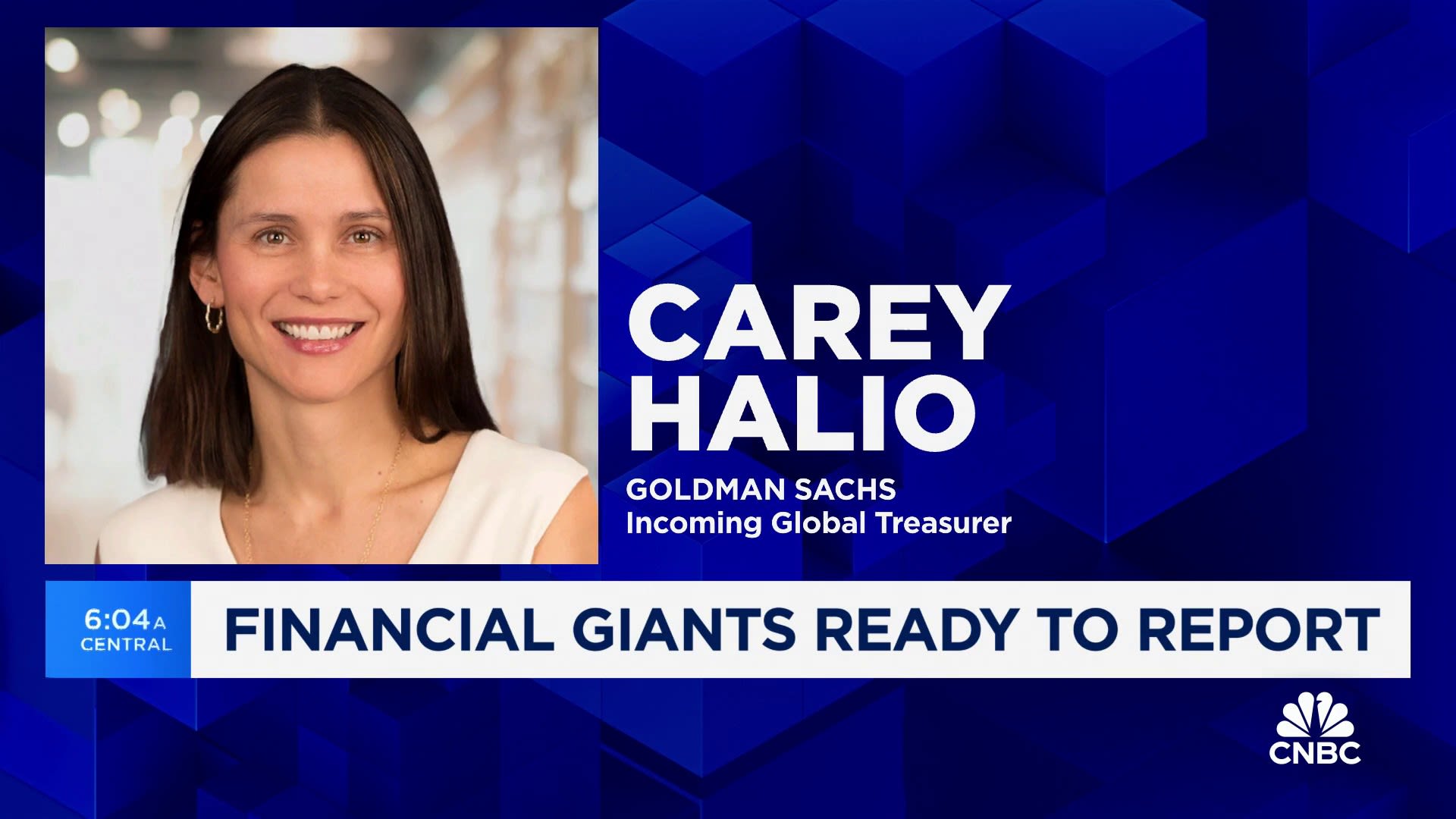 Goldman Sachs promotes Carey Halio