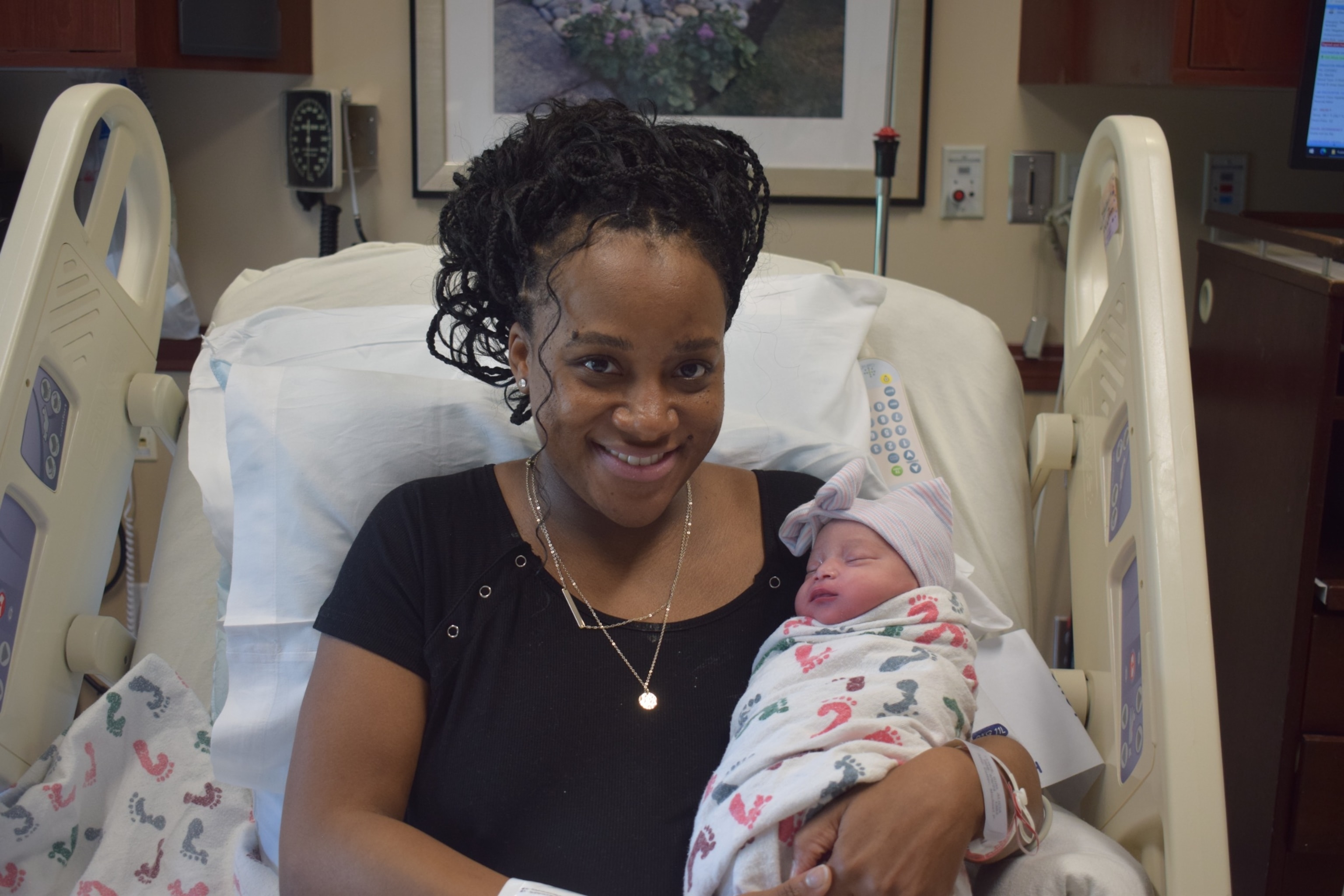 PHOTO: Alicia Alvarez gave birth to her second child, a daughter named Sol Celeste, on April 8, 2024, the same day a total solar eclipse unfolded in Mansfield, Texas.